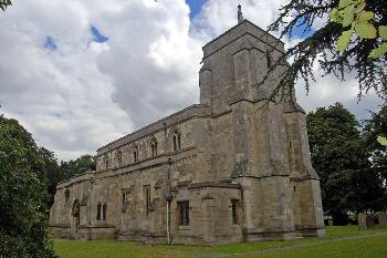 The church from the north-west August 2007